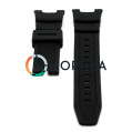 Каучуковый ремешок для часов Casio SGW-100 черный RKCA-006 - 2